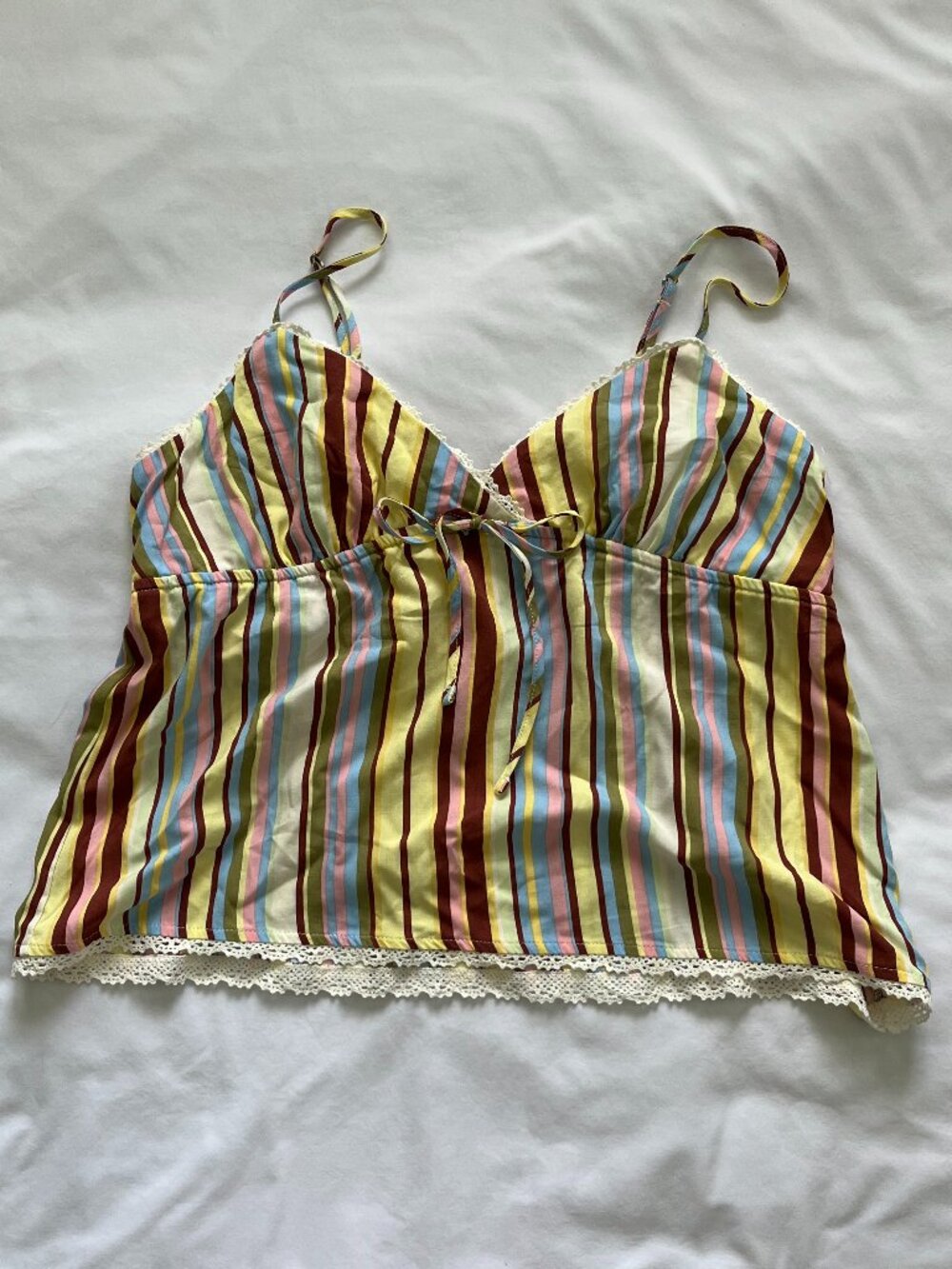 Women's/Juniors Multicolor Striped Cami
